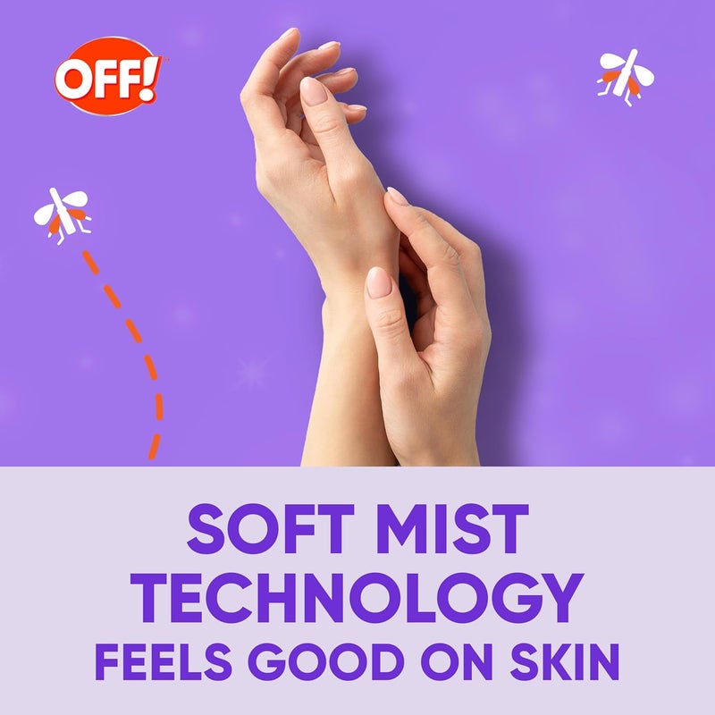 OFF! ! Clean Feel Insect Repellent Misting Spray, Fragrance-Free Bug Spray for Lasting Protection from Mosquitoes and Ticks, 6 oz - Image 1